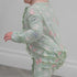 mint-butterfly-daisy-bamboo-ruffle-baby-footie Sweet Bamboo - Sophia's Style-7